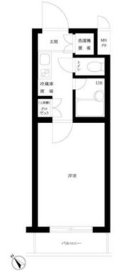 ルーブル戸越公園弐番館の間取り画像