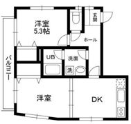 ハウス田川の間取り画像