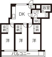 プロクシーフレンズ八事の間取り画像