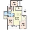 クールマノワール朝生田の間取り画像