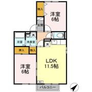 セジュールカルチェの間取り画像