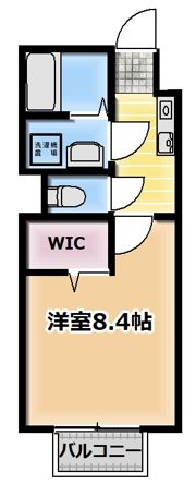 セジュールNAKAMURAの間取り画像