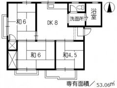 タウニー玉木の間取り画像