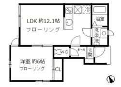 サンシルク白糸台の間取り画像