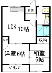 ム－ニ－室賀の間取り画像