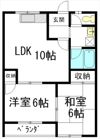 ム－ニ－室賀の間取り画像