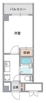 グリーンヒルズの間取り画像