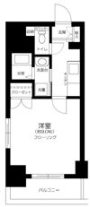 フレールK&Yの間取り画像