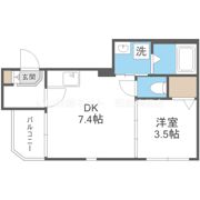 エルクレスト吹田の間取り画像