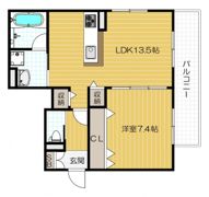 ウェルゲートノースの間取り画像