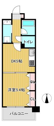 ダイアパレス水前寺スポーツパークの間取り画像