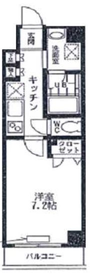 メゾンベールの間取り画像