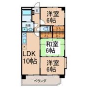 三幸マンションの間取り画像
