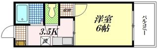 メゾン石井城の間取り画像