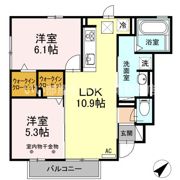 アネシスMⅡの間取り画像
