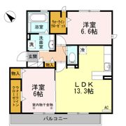 向日葵の間取り画像