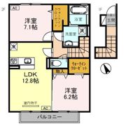コンフォート西岡本の間取り画像