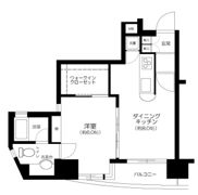 デュオ・スカーラ虎ノ門の間取り画像