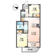 交野市郡津4丁目アパートの間取り画像