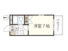 パレグレース仁保の間取り画像