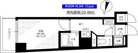 ステージファースト目白の間取り画像