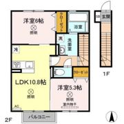 プラナスガーデンの間取り画像