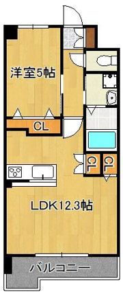 REGARIA KOKURAKITA CENTERPLACEの間取り画像