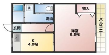 Wish真野の間取り画像