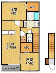 サンハイム浜町IIIの間取り画像