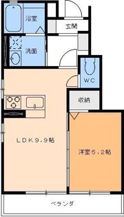 グランツハイムの間取り画像
