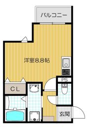 REGIES八尾駅前の間取り画像