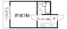 久万ノ台スカイマンションの間取り画像