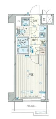 ルーブル大森八番館の間取り画像