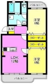 メゾン太陽の間取り画像