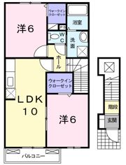 リバーサイド レジデンス Aの間取り画像