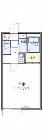 レオパレスポアロの間取り画像