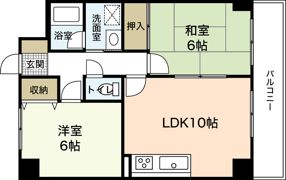 グラビスコート福本の間取り画像