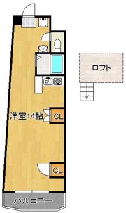 サンシティ日明の間取り画像