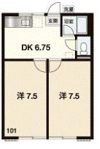 メゾン多摩川Ⅰの間取り画像