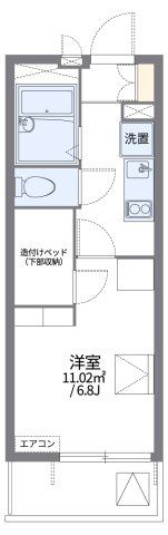 レオパレスHIROMENの間取り画像