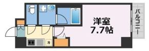 レジュールアッシュ大阪城WESTの間取り画像