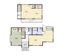 田部井町戸建住宅の間取り画像