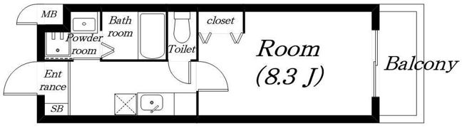 MYK北大路の間取り画像
