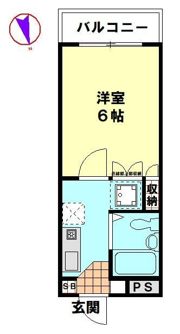 カーサジュモウの間取り画像