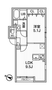 AlphaPrime文京音羽Southの間取り画像