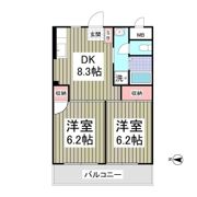 ベルメール西新井Ⅰの間取り画像
