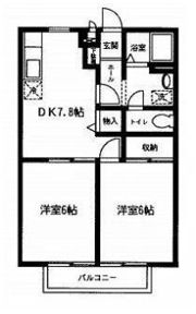 プレセンテの間取り画像