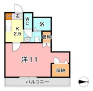 ブールブランシュCの間取り画像