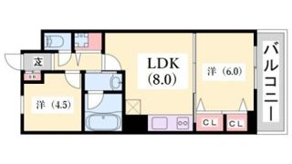 プラネットハイツKOBEの間取り画像