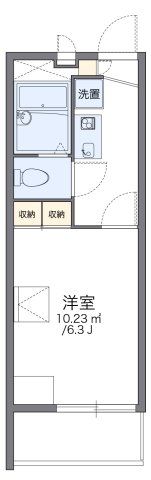 レオパレスリトル ベルの間取り画像